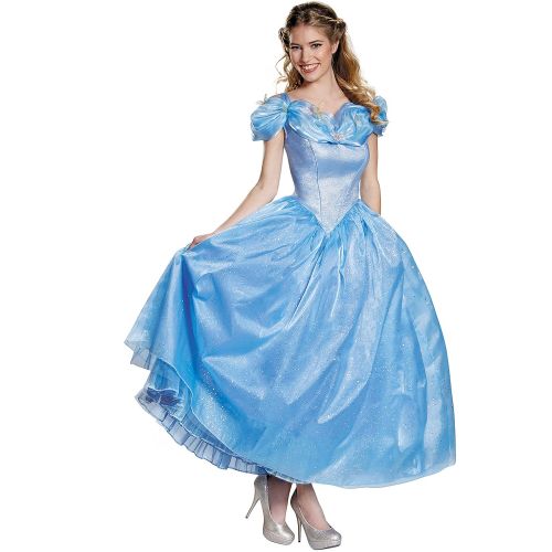 디즈니 Disney Disguise Womens Cinderella Movie Adult Prestige Costume