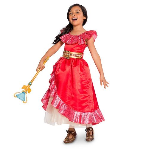 디즈니 Disney Elena of Avalor Costume for Kids Size 7/8 Red