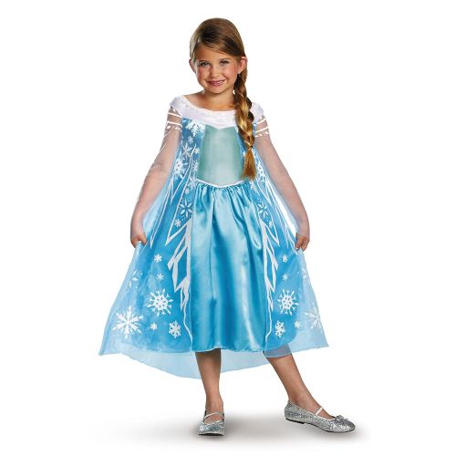 디즈니 Disney Frozen Elsa Deluxe Costume, 10-12