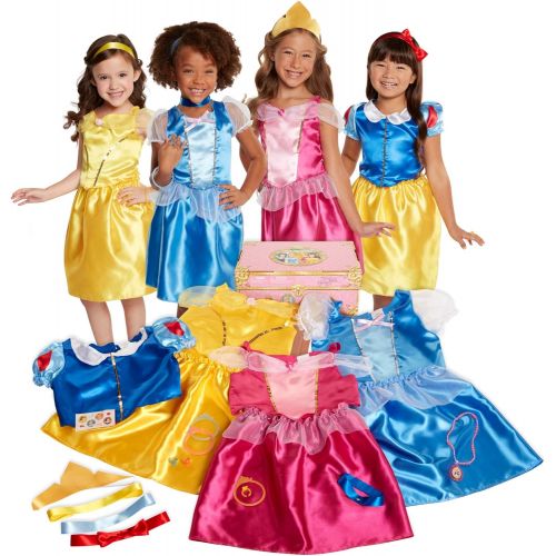 디즈니 Disney Princess Dress Up Trunk Deluxe 21Piece