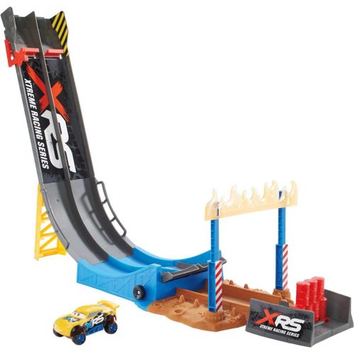 디즈니 Disney Pixar Cars XRS Mud Racing Big Air Drop Playset