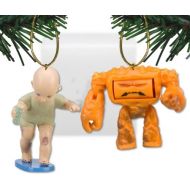 Disneys Toy story 3 Villains Big Baby & Chunk Holiday Ornament - Limited Availability