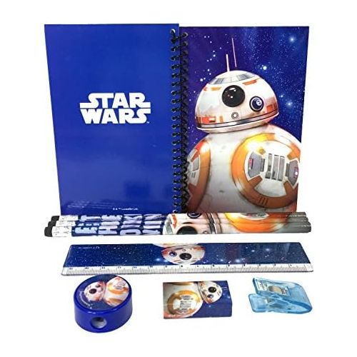 디즈니 Disney Star Wars The Force Awaken Bb-8 Robot Stationary Kit - Blue