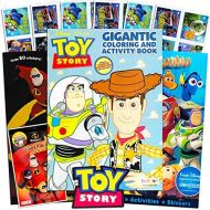 Disney Toy Story Coloring Books for Toddlers Kids Playset -- 3 Disney Coloring and Activity Books, Crayons, and Toy Story Stickers (Toy Story Party Supplies)