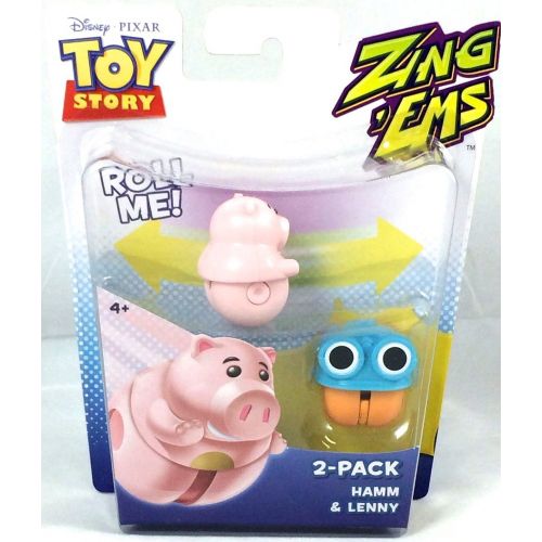 디즈니 Disney Pixar Toy Story ZingEms - 2 Pack Hamm & Lenny