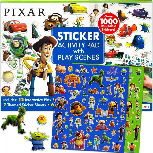 디즈니 Disney Pixar Ultimate Sticker Activity Pad ~ Over 1000 Pixar Stickers Featuring Cars, Finding Nemo, Toy Story, Monsters Inc. and More!