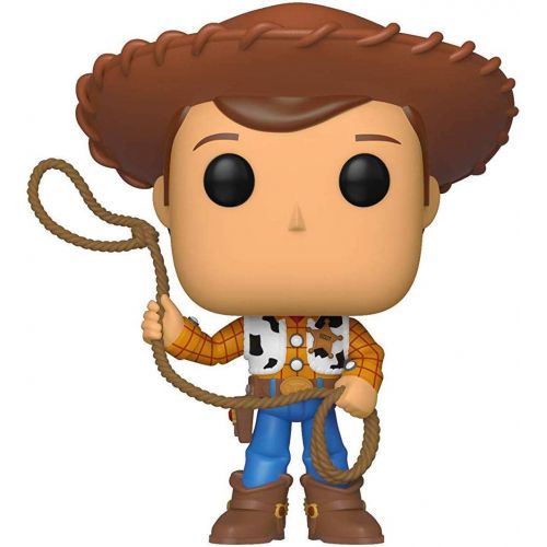 디즈니 Disney Pixar: Toy Story 4 - Sheriff Woody Funko Pop! Vinyl Figure (Includes Compatible Pop Box Protector Case)