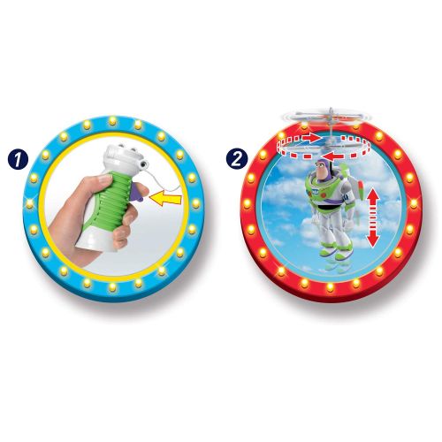 디즈니 Disney Toy Story 4 - Cable Flying Buzz Lightyear Multi Colour