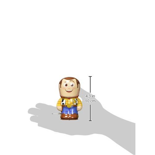 디즈니 Disney Pixar Toy Story Woody Bebot Tin Wind Up Action Figure
