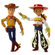 Disney Toy Story Collection Woody Jessie Talking Action Figure Bundle 16. Perfect Gift for You Child Xmas