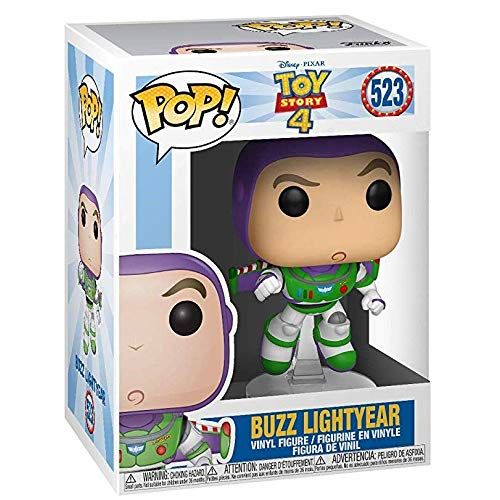 디즈니 Disney Pixar: Toy Story 4 - Buzz Lightyear Funko Pop! Vinyl Figure (Includes Compatible Pop Box Protector Case)