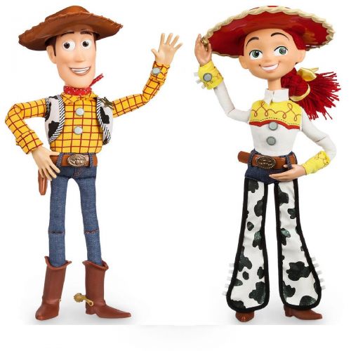 디즈니 Disney Store Exclusive Toy Story 3 Talking Woody and Jessie Dolls 16