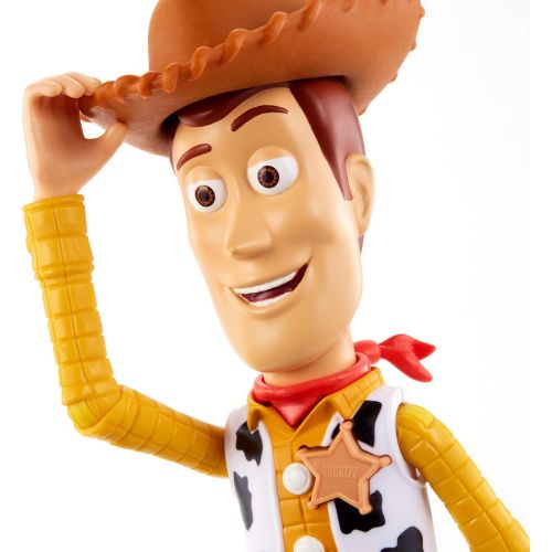 디즈니 Toy Story- 4 Disney Pixar Toy for Children 3+ Years, Multicoloured Talking Woody Multi-Coloured