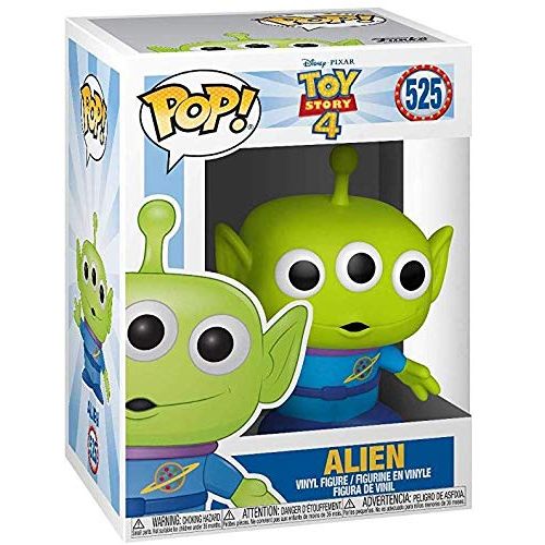 디즈니 Disney Pixar: Toy Story 4 - Alien Funko Pop! Vinyl Figure (Includes Compatible Pop Box Protector Case)