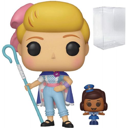 디즈니 Disney Pixar: Toy Story 4 - Bo Peep with Officer Mcdimples Funko Pop! Vinyl Figure (Includes Compatible Pop Box Protector Case)