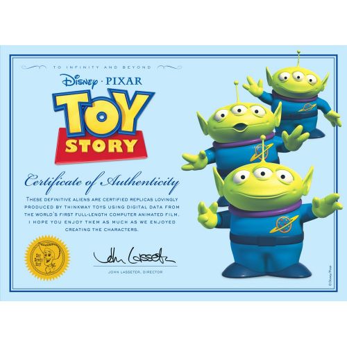 디즈니 Disney Pixar 64018 Toy Story Collection Space Aliens, 3-Pack