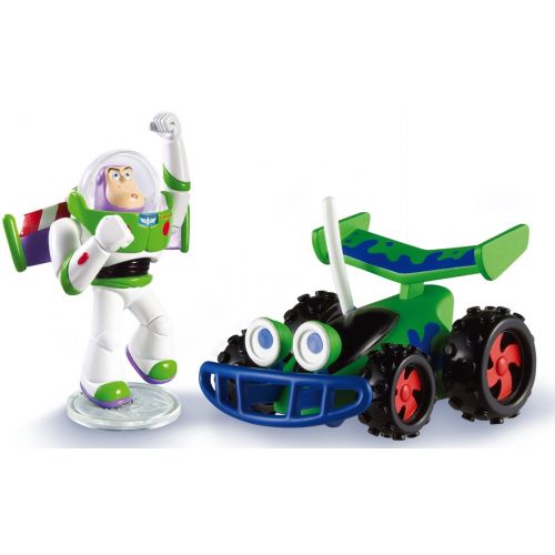 디즈니 Disney Pixar Toy Story Buddy Pack, (Flying Buzz Lightyear and RC)