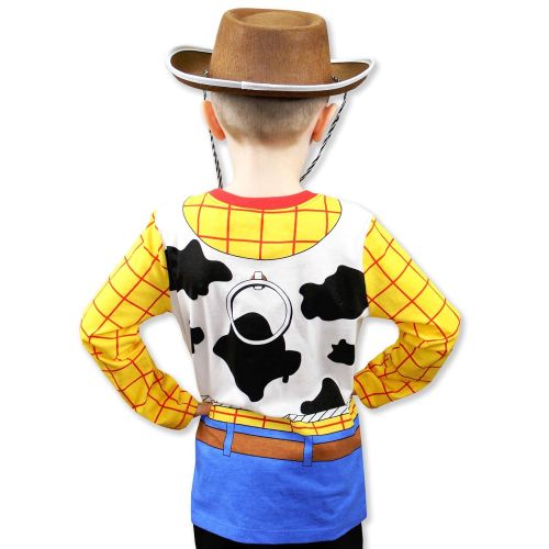 디즈니 Disney Toy Story 4 Sheriff Woody Boys Girls Baby Toddler Long Sleeve T-Shirt Tee