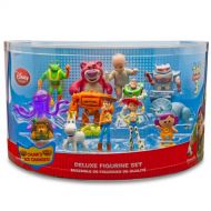 Disney Store Disney Toy Story 3 Deluxe Figure Play Set -- 14-Pc. (202009)...Includes Woody, Buzz Lightyear, Jessie, Buttercup, Mr. Pricklepants, Stretch, Chunk, Peas-in-a-Pod, Trixie, Dolly, Bi