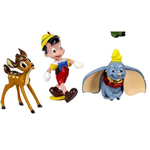 디즈니 Disney Classic Characters Toy Figure Playset, 30-Piece, Including Mickey Mouse, Winnie the Pooh, Finding Nemo, Toy Story, Cars, Monsters Inc, Bambi, Dumbo, Pinocchio and The Incred