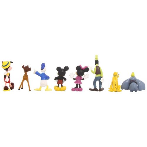 디즈니 Disney Classic Characters Toy Figure Playset, 30-Piece, Including Mickey Mouse, Winnie the Pooh, Finding Nemo, Toy Story, Cars, Monsters Inc, Bambi, Dumbo, Pinocchio and The Incred