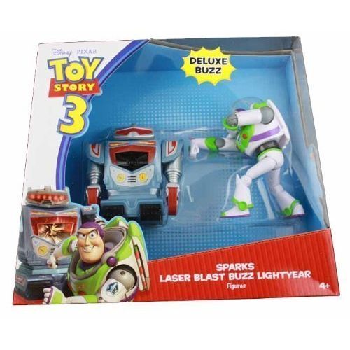 디즈니 Disney Pixar Toy Story 3 Deluxe Buzz and Sparks Figures