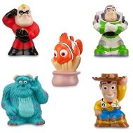 Disney Pixar Toy Story Woody Buzz Sulley Nemo Mr Incredible Squeeze Tub Pool Toy Set of 5