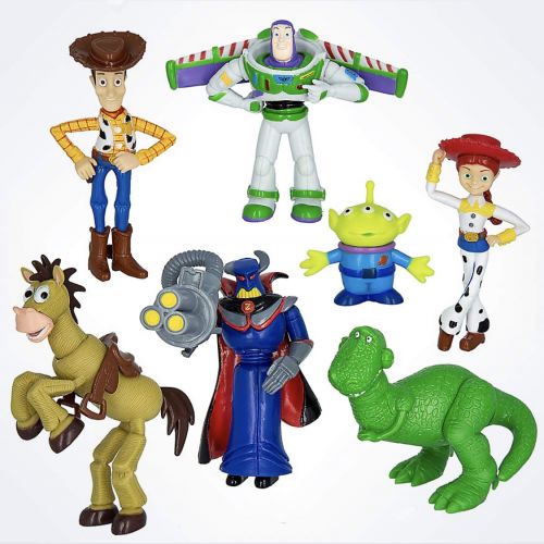 디즈니 Disney Parks Exclusive Toy Story 7 Piece Figure Set Playset