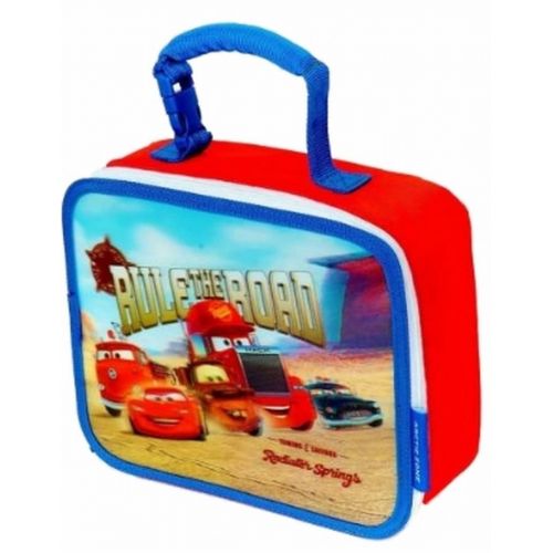 디즈니 Disney Cars 3D Lunchbox Rule The Road Lunch Box Insulated Bag Snack Tote