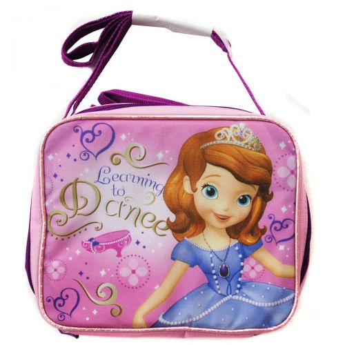 디즈니 Disney Sofia the First Lunch Bag(learning to Dance): Kitchen & Dining