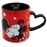 Disney Store Minnie Mouse Heart Mug I Love Mickey Collection with Chalk Valentines Day