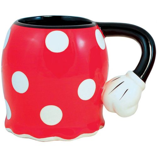 디즈니 Disney Minnie Mouse Shorts Jumbo 18oz Scuplted Mug Tea Coffee