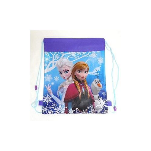 디즈니 Disney Frozen Non Woven Nylon Sling Bag 14 X 11 and Frozen Lanyard