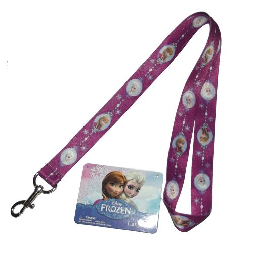 디즈니 Disney Frozen Non Woven Nylon Sling Bag 14 X 11 and Frozen Lanyard