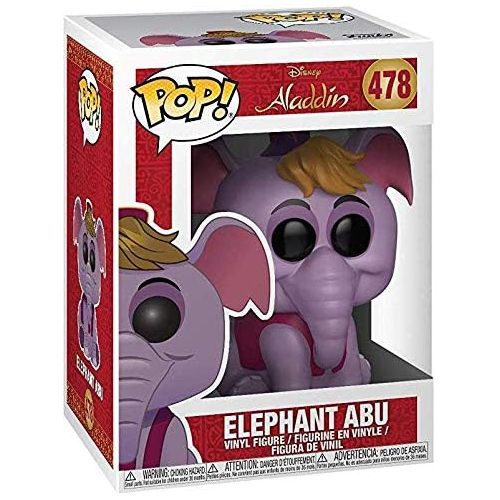 디즈니 Disney: Aladdin - Elephant Abu Funko Pop! Vinyl Figure (Includes Pop Box Protector Case)