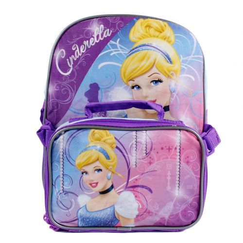 디즈니 Disney Princess Cinderella 12 Backpack Detachable Utility Bag