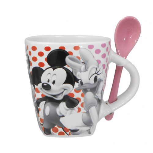 디즈니 Disney Mickey Groupies Mug With Spoon