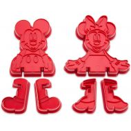 Disney Mickey and Minnie Mouse 3D Cookie Cutter Set Eats 465019448173