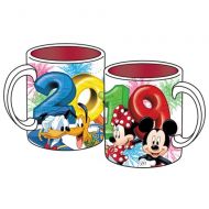 Disney 2019 Dated Numbers Above Group Mickey Minnie Goofy Pluto Donald 14oz Relief Mug