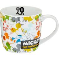 Disney Mickey Mouse Disney Mickey 90 Years Transparent Mug, Porcelain Cup, Coffee Cup, Porcelain, Multicoloured