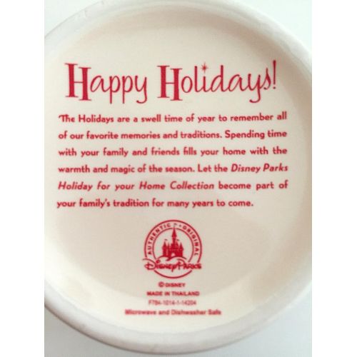 디즈니 Disney Park Retro Holiday Christmas Mickey Mouse Plate Mug Cookies for Santa Set