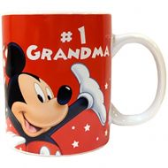 Disney Mickey Mouse Grandmas Ceramic Coffee Beverage Mug - #1 GRANDMA