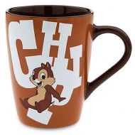 Disney Store Chip n Dale Mug Coffee Cup Brown New 2016