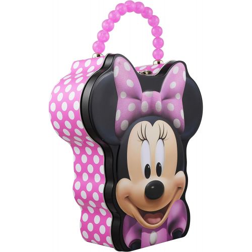 디즈니 Disney Minnie Mouse Face Tin Purse Lunch Box