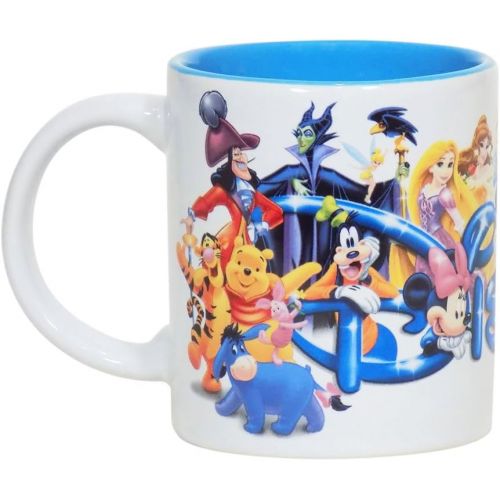 디즈니 Disney All Character Cast 11oz Mug