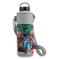 Disney Store Marvel Aluminum Water Bottle with Neoprene Cover