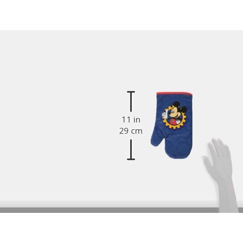 디즈니 Disney Mickey Mouse Blue Gear 4-pc Kitchen Set: Towel, Oven Mitt & 2 Pot Holders