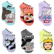 Disney Villains Teen Womens 6 Pack Socks (Teen/Adult)