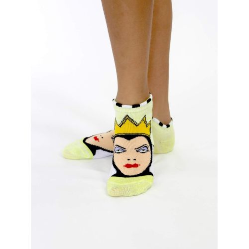 디즈니 Disney Villains Teen Womens 6 Pack Socks (Teen/Adult)