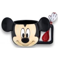 Disney Parks Mickey Mouse Artwork Mug Spoon Set